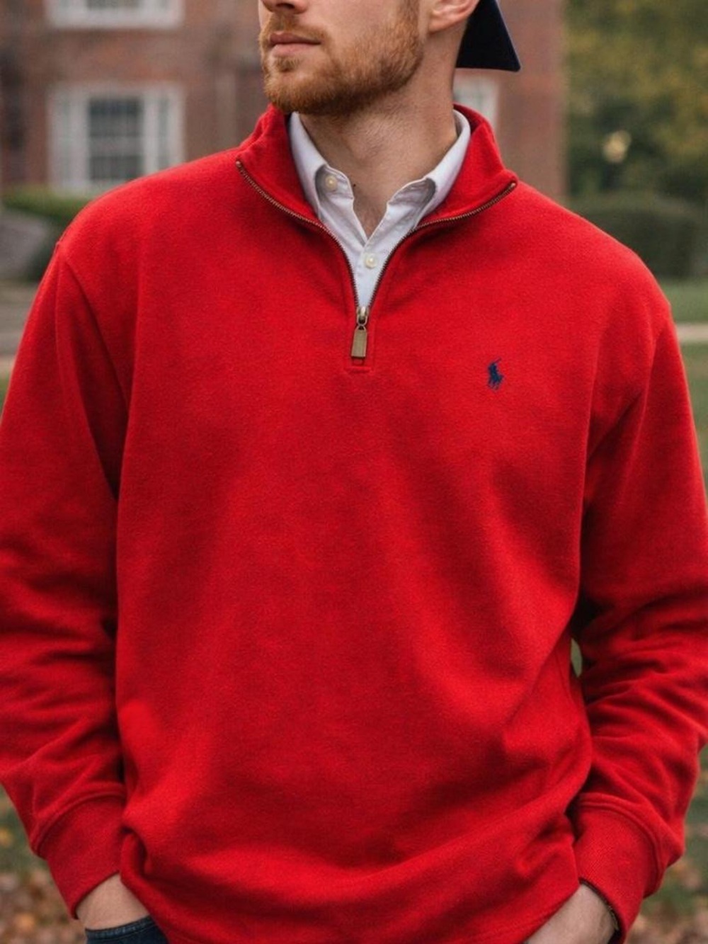 Polo Ralph Lauren Men's Red Sweatshirt
